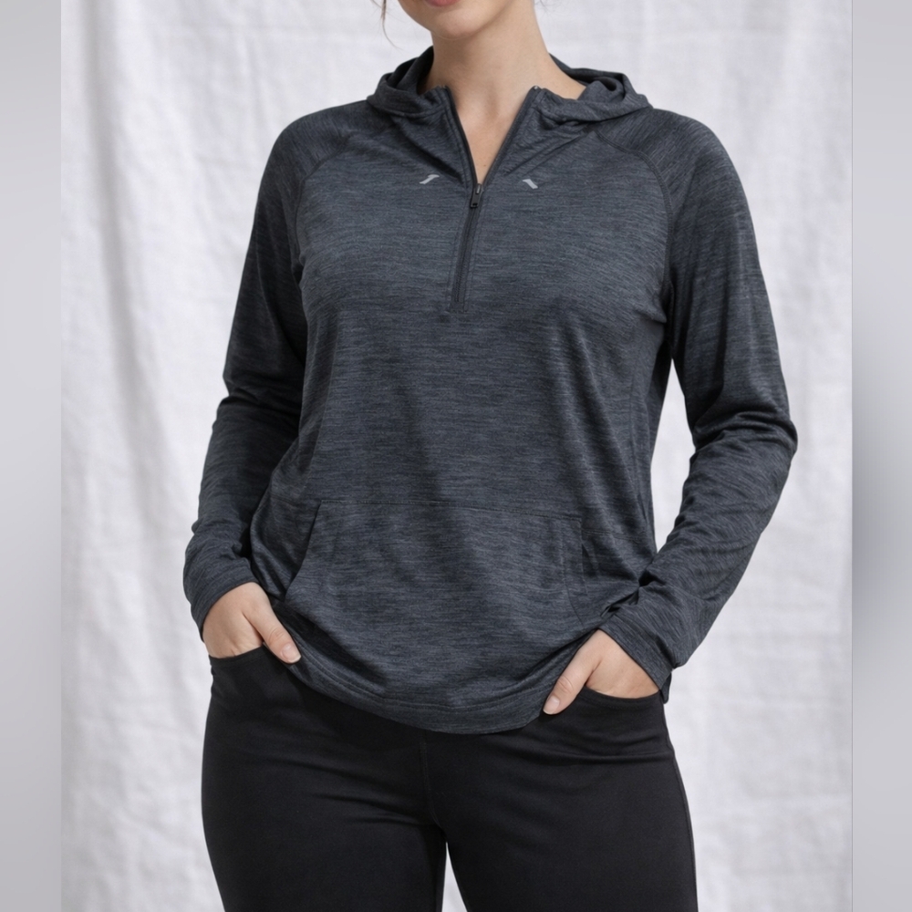 NWT Large LAYER 8 Quarter Zip Performance Lightwe… - image 1